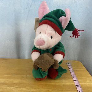 12" Disney Piglet Pajama with Teddy Bear Winnie The Pooh Plush